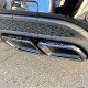 EXHAUST TIPS TYPE 63 AMG BLACK 