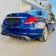 REAR DIFFUSER for STANDARD BUMPER TYPE C63 AMG