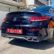 REAR DIFFUSER TYPE C63 AMG