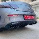 REAR DIFFUSER w/TIPS TYPE C43 AMG