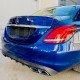 REAR DIFFUSER for STANDARD BUMPER TYPE C63 AMG