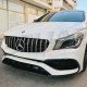 CANARDS FOR FRONT BUMPER TYPE AMG CLA45
