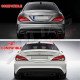 REAR DIFFUSER TYPE CLA 45 AMG w/TIPS