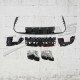 REAR DIFFUSER w/TIPS TYPE E63 AMG