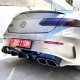 REAR DIFFUSER w/TIPS TYPE E63 AMG