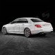 REAR CHROME SIDE SILL for LEFT SIDE SKIRT AMG