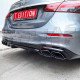 EXHAUST TIPS TYPE E63S AMG BLACK 
