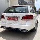 REAR DIFFUSER TYPE E63 AMG for STANDARD BUMPER