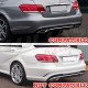 REAR DIFFUSER TYPE E63 AMG for STANDARD BUMPER