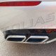 EXHAUST TIPS TYPE E63 AMG