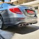 EXHAUST TIPS TYPE E63 AMG