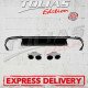 REAR DIFFUSER w/TIPS TYPE E53 AMG FACELIFT