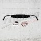 REAR DIFFUSER w/TIPS TYPE E53 AMG FACELIFT