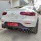 REAR FENDER FLARES TYPE GLC63 AMG