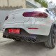 REAR FENDER FLARES TYPE GLC63 AMG