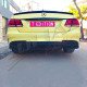 EXHAUST TIPS TYPE 63 AMG BLACK 