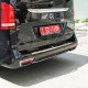 REAR BUMPER COVER PROTECTOR TYPE BRABUS