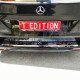 REAR BUMPER COVER PROTECTOR TYPE BRABUS