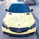 HOOD TYPE E63 AMG w/AIR DUCTS