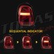 TAIL LIGHTS TYPE UNION JACK LED