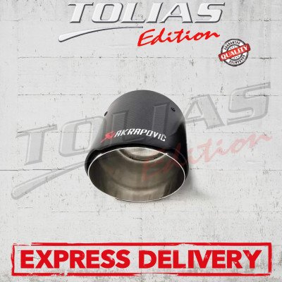SINGLE EXHAUST TIP TYPE AKRAPOVIC SMART 