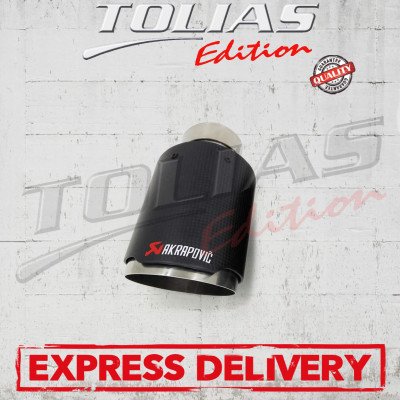 SINGLE EXHAUST TIP TYPE AKRAPOVIC SMART 